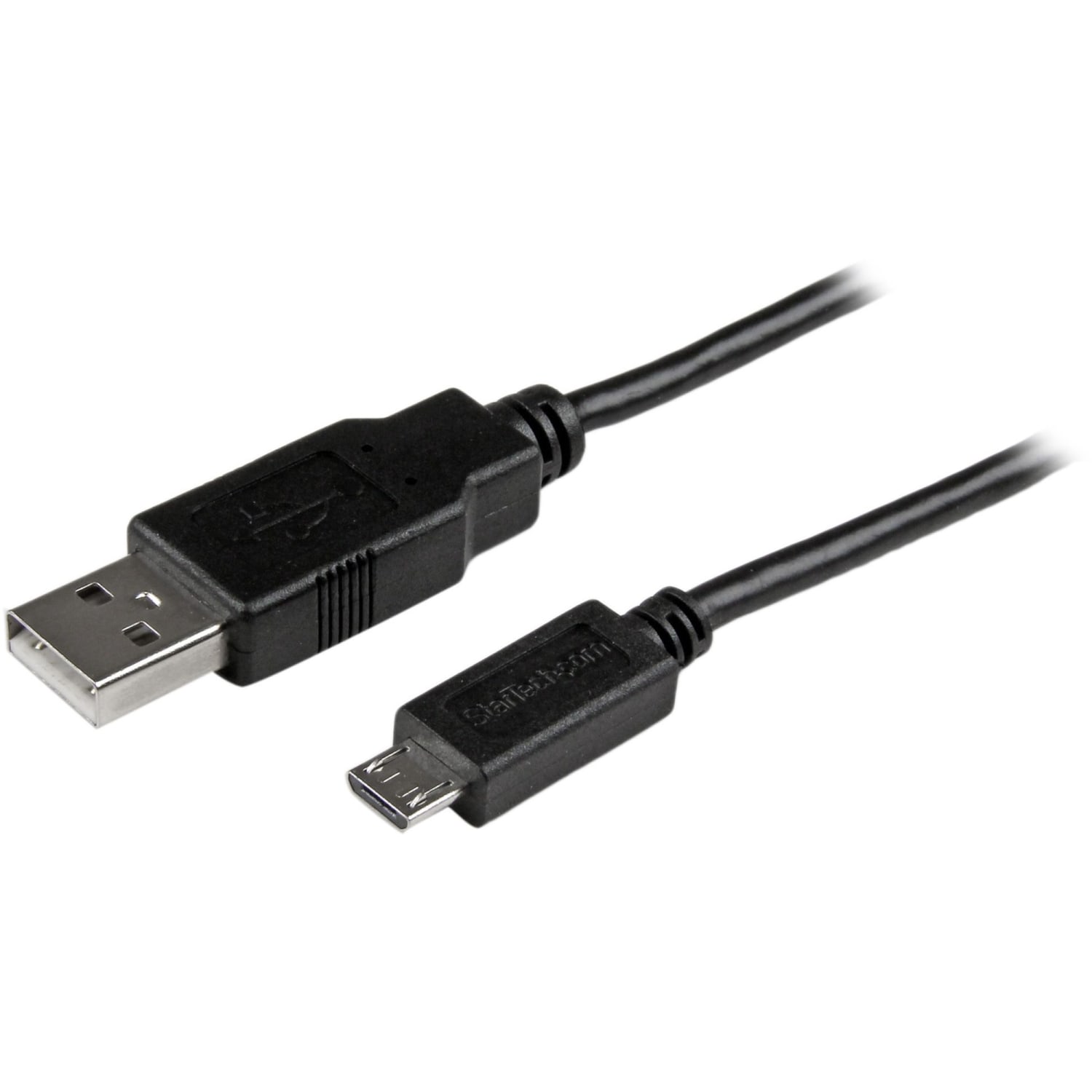 StarTech.com 6 ft Mobile Charge Sync USB to Slim Micro USB Cable  - USBAUB6BK - Image 6