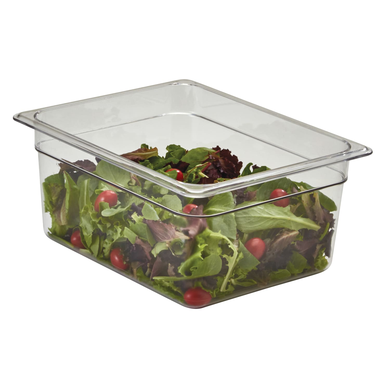 Cambro Camwear GN 1/2 Size 6in Food Pans, 6inH x 10-1/2inW 12-3/4inD, Clear, Set Of 6 Pans - Image 3