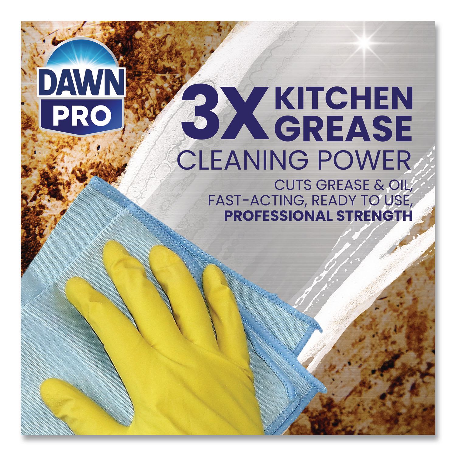 Dawn Professional Multi-Surface Heavy-Duty Degreaser, Concentrate, 1 Gallon, Purple, Case Of 2 Containers - Image 6