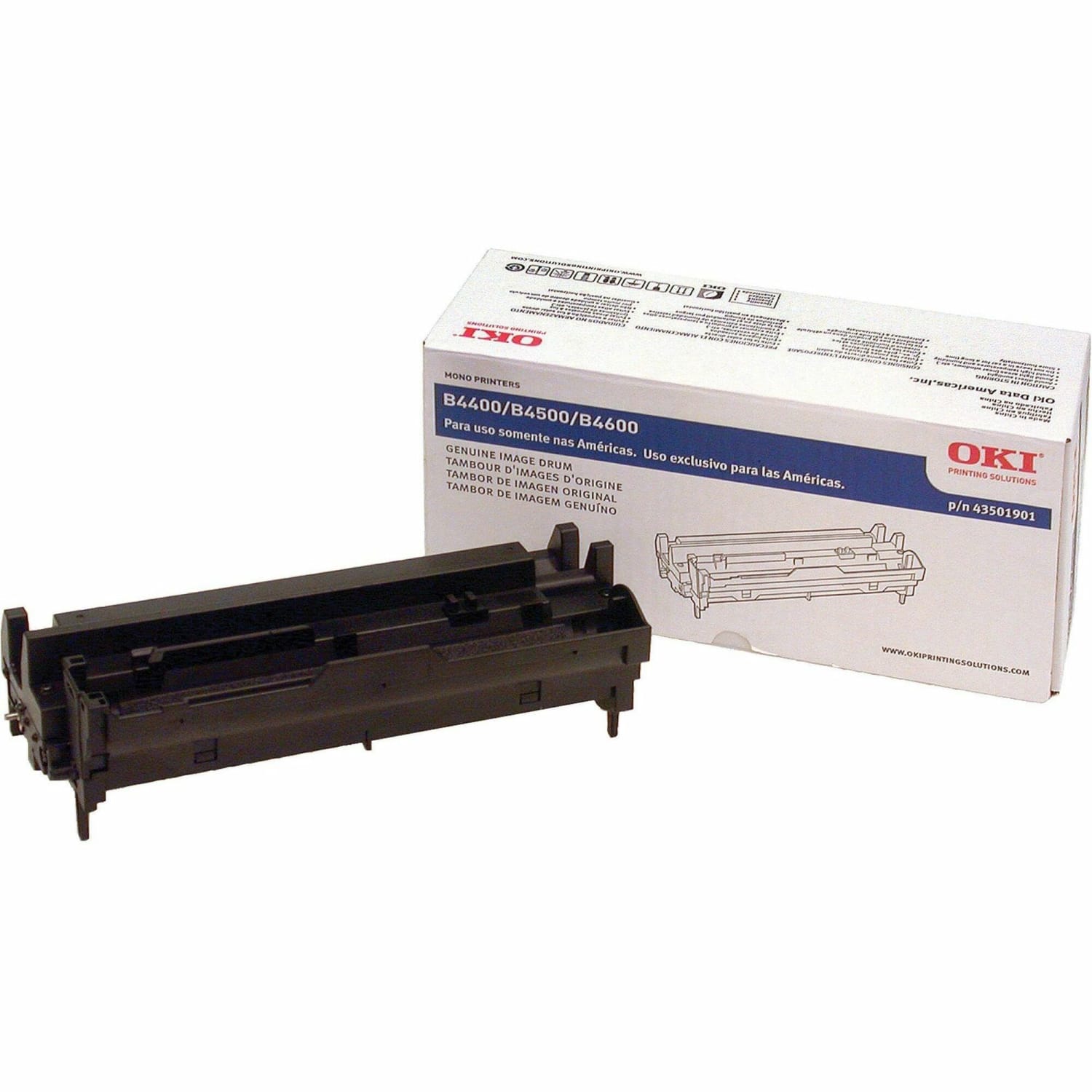 OKI 43501901 High-Yield Black Toner Drum - Image 3