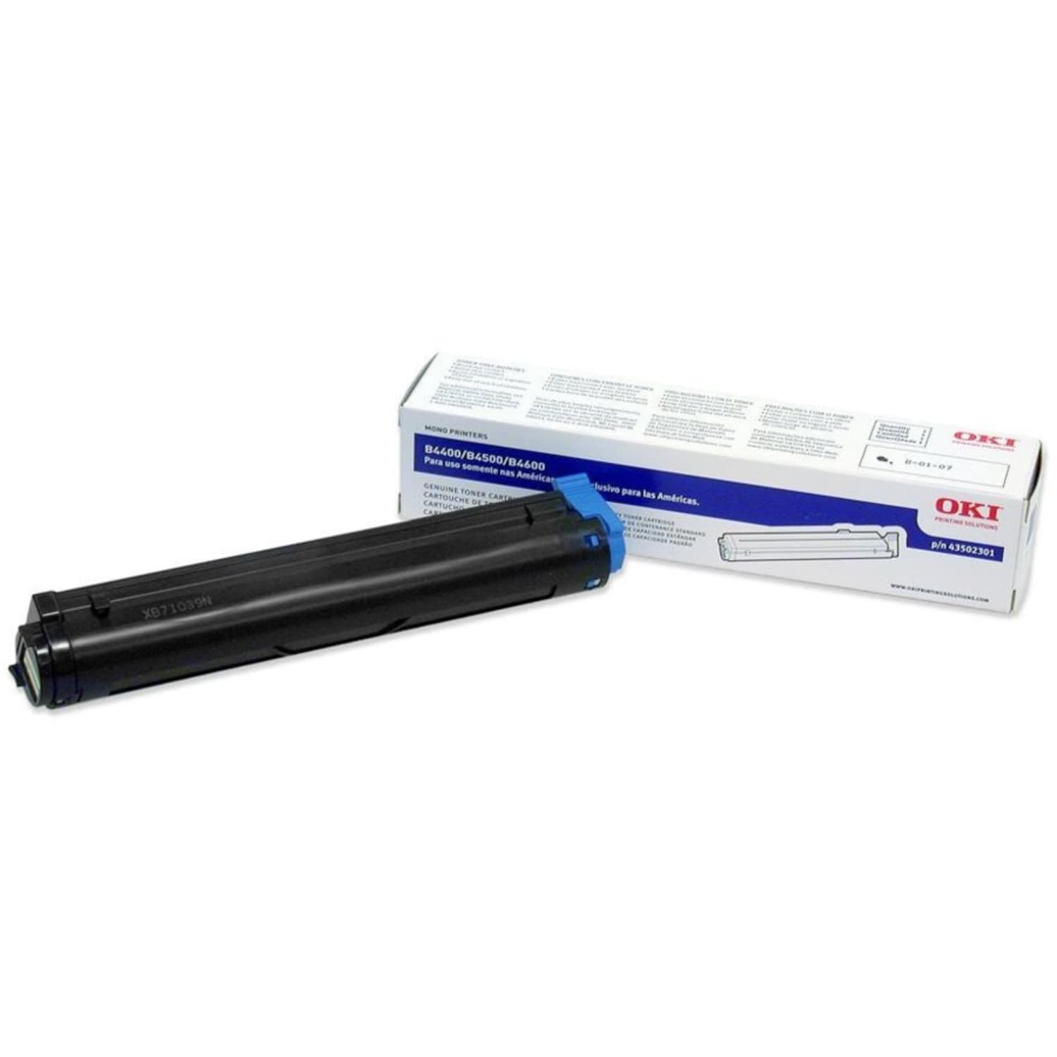 OKI 43502301 Black Toner Cartridge - Image 5