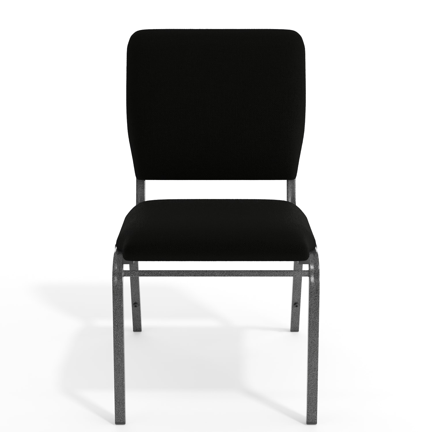 Flash Furniture Advantage Multipurpose Church Chair BlackSilver Vein PopularChairscom