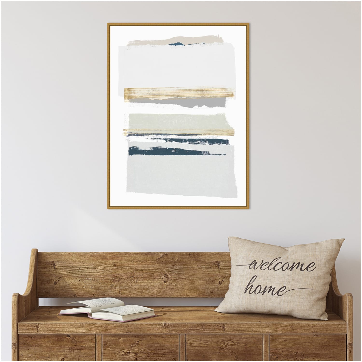 Amanti Art Boulevard I by PI Studio Framed Canvas Wall Art Print, 30inH x 23inW, Gold - Image 3