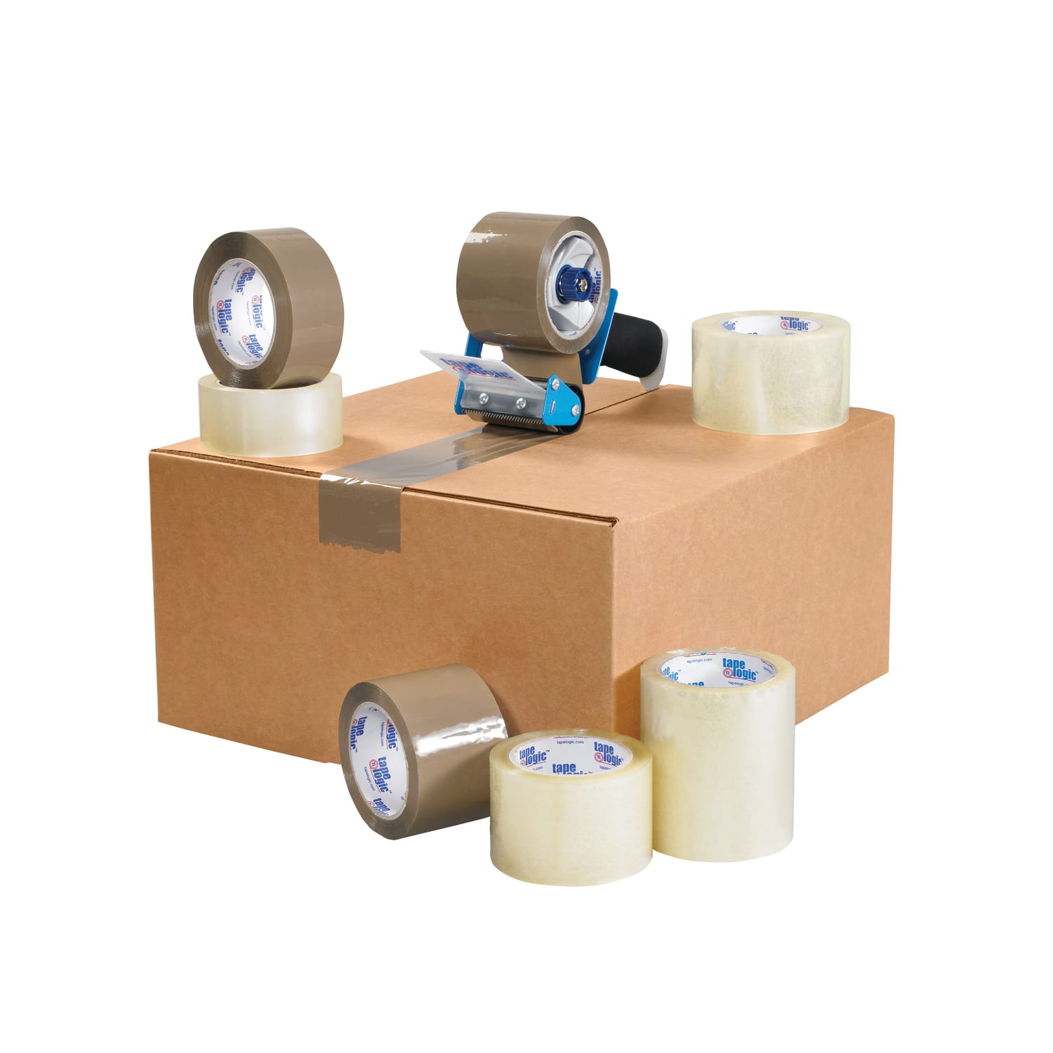 Tape Logic Acrylic Tape, 3in Core, 3in x 110 Yd., Tan, Case Of 24 - Image 6