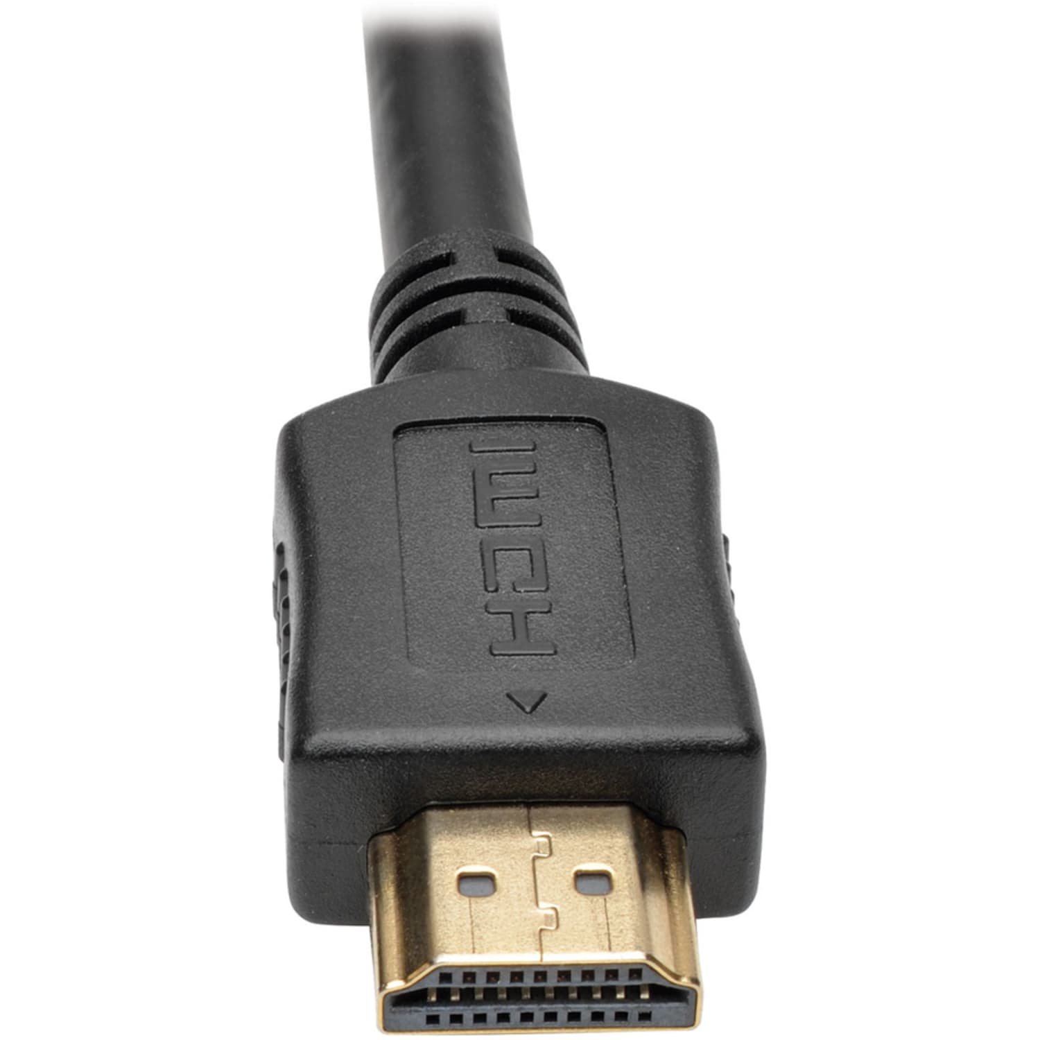 Eaton Tripp Lite Series High-Speed HDMI Cable with Ethernet, Digital Video with Audio (M/F), Panel Mount, 3 ft. (0.91 m) - HDMI extension cable with Ethernet - HDMI male to HDMI female - 3 ft - shielded - black - Image 4