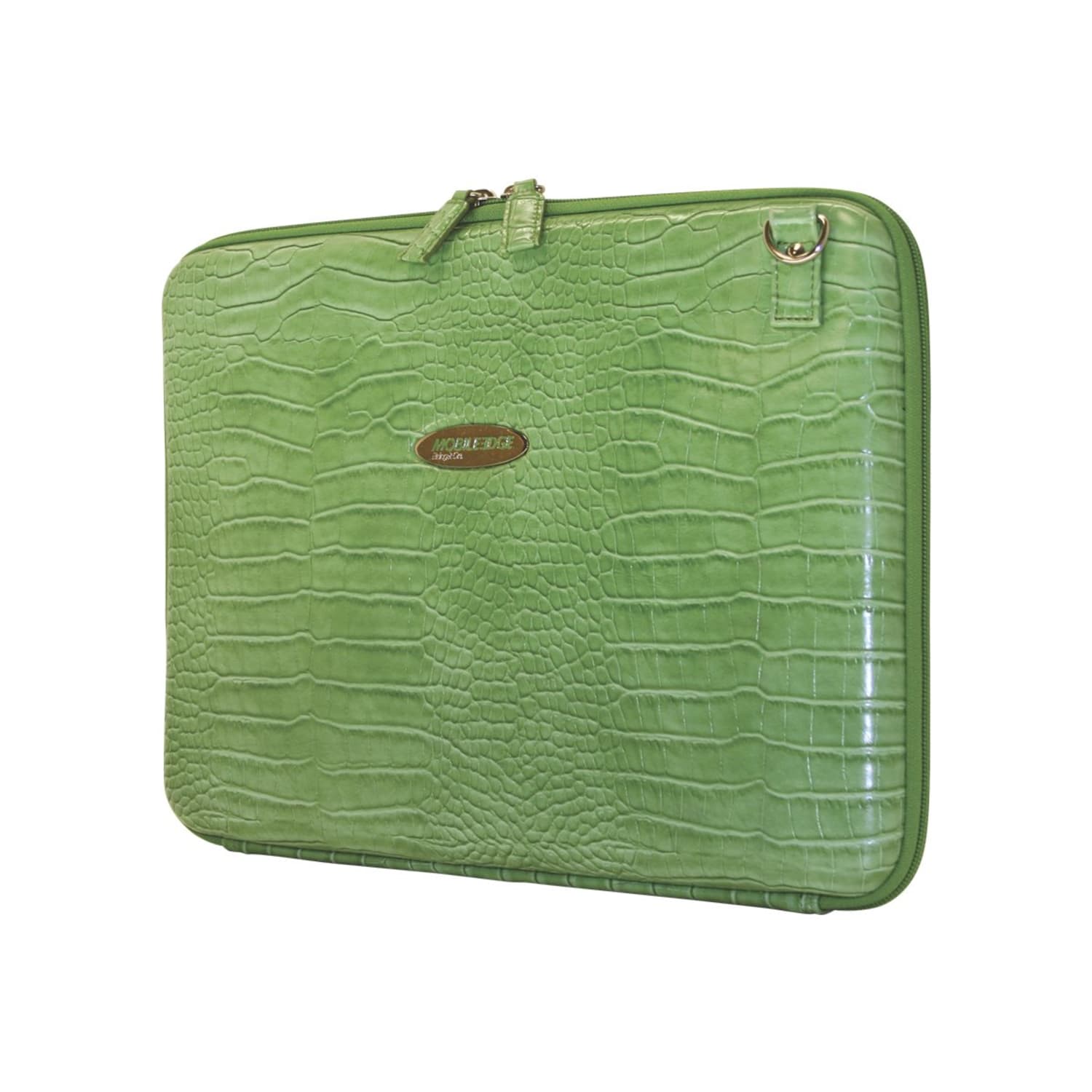 Mobile Edge Faux-Croc 14.1in Techstyle Portfolio - Notebook carrying case - 14.1in - green - Image 3