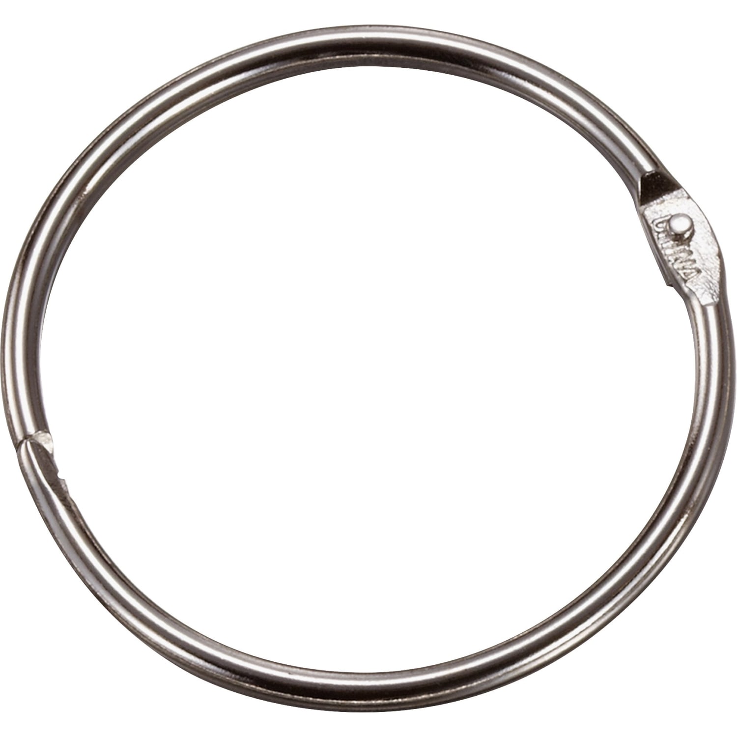 OIC Loose-Leaf Book Rings, 1 1/2in Diameter, Box Of 100 - Image 3