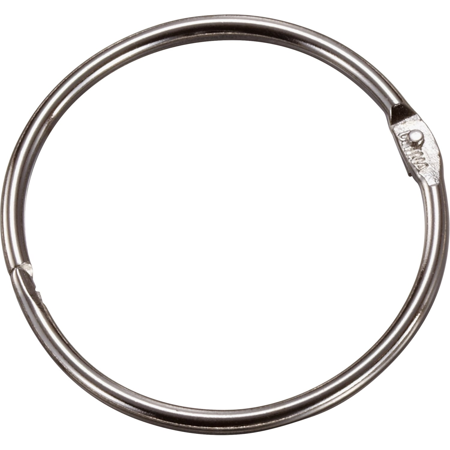OIC Loose-Leaf Book Rings, 2in Diameter, Box Of 50 - Image 3