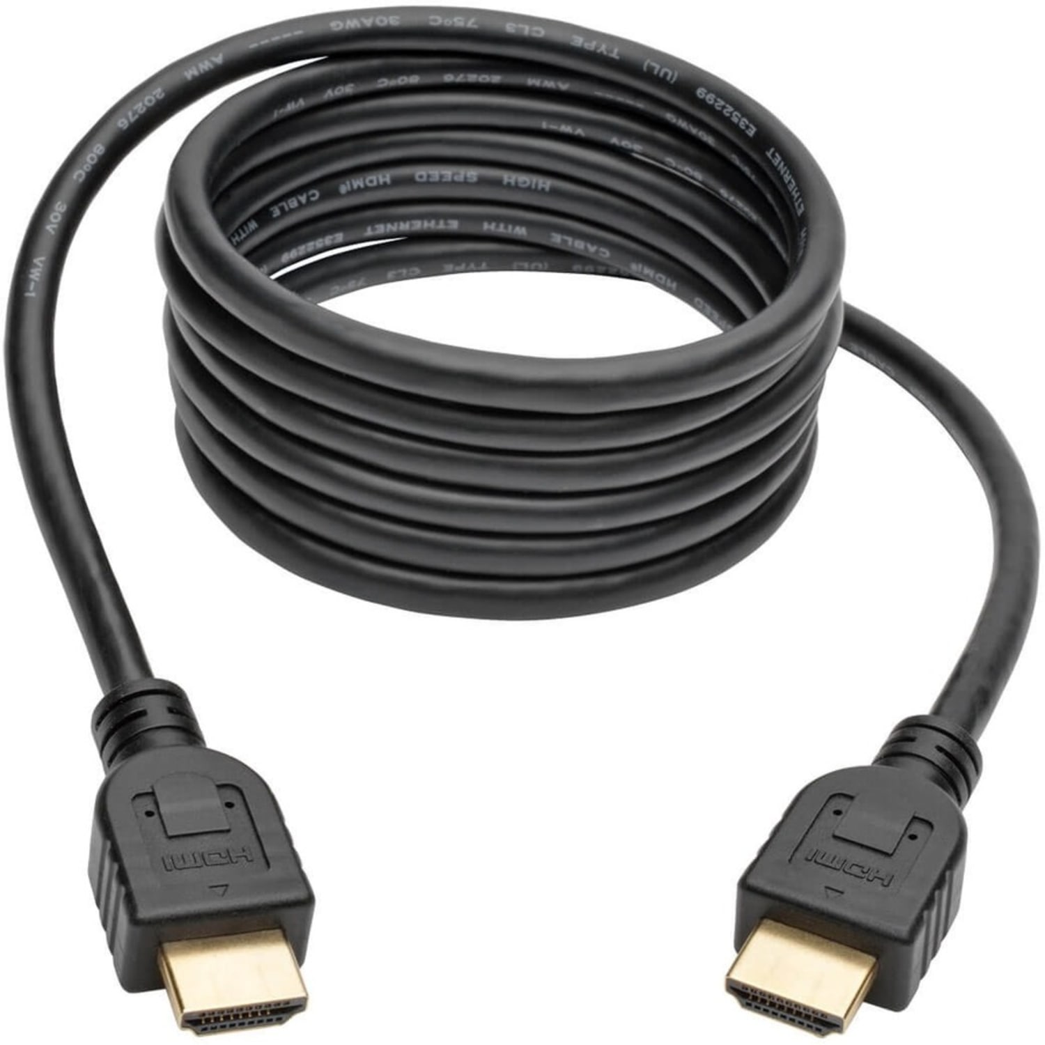 Eaton Tripp Lite Series High-Speed HDMI Cable with Ethernet (M/M) - UHD 4K, In-Wall CL3-Rated, 16 ft. - HDMI cable with Ethernet - HDMI male to HDMI male - 16 ft - shielded - black - molded - Image 3