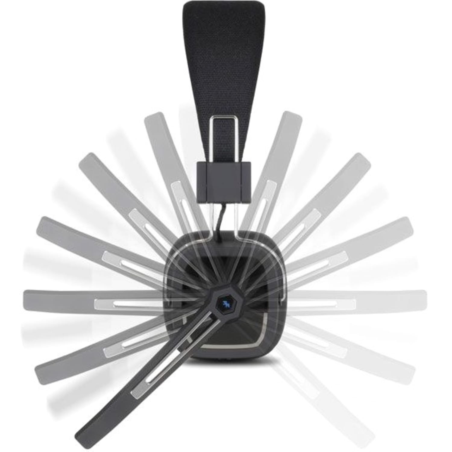 Aluratek Bluetooth Wireless Stereo Headset with Boom Microphone and Bluetooth Dongle - Stereo - Min - ABHS02F - Image 3