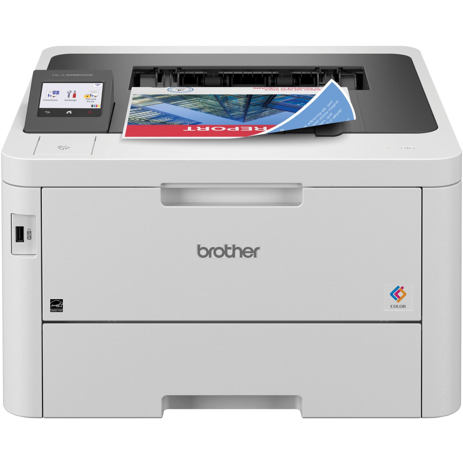 Brother HL-L3295CDW Wireless Compact Digital Color Printer with Laser Quality Output and Refresh EZ Print Eligibility - Image 3