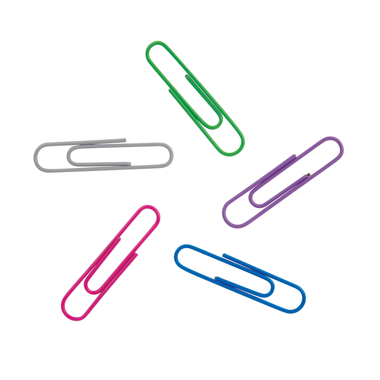 Office Depot Brand Paper Clips, Pack Of 500, Jumbo, Assorted Colors - Image 4