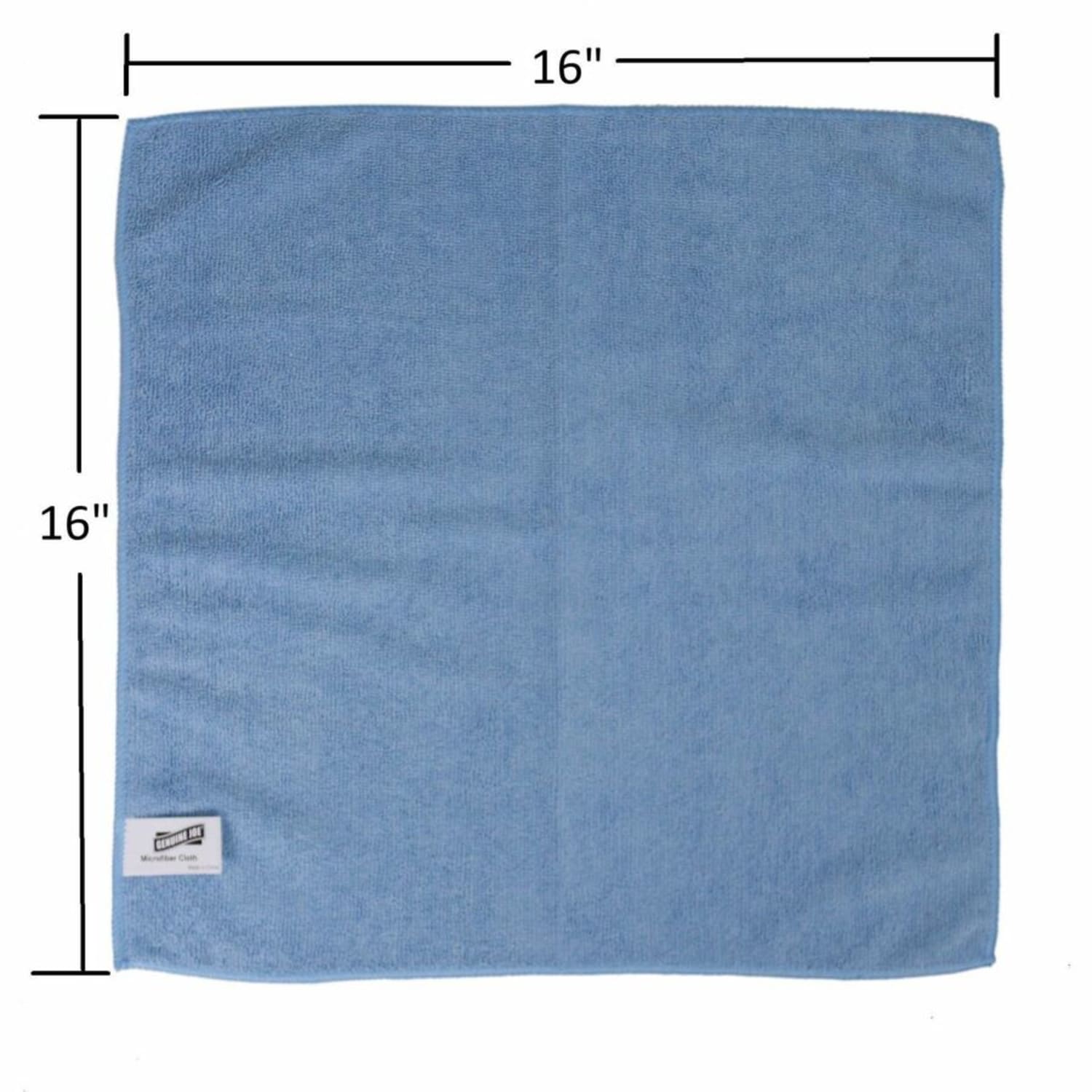 Genuine Joe General Purpose Microfiber Cloth - For Multipurpose - Cloth - 16inx16in- Chemical Resistant, Oi - 39506 - Image 5
