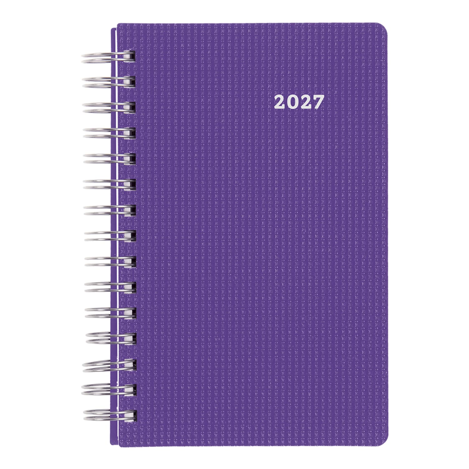 2027 Brownline DuraFlex Daily/Monthly Appointment Planner, 8in x 5in, 100% Recycled, Purple, January To December, CB634V.PUR, Total Qty 1 - Image 3