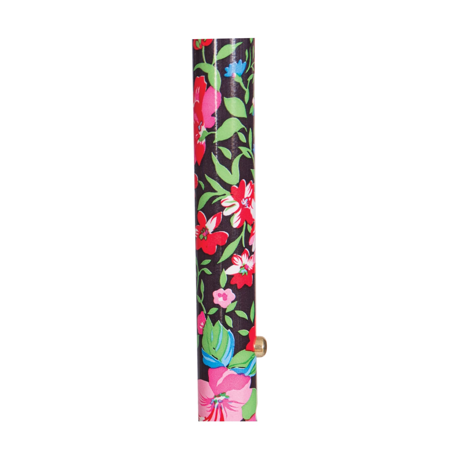 DMI Adjustable Derby Top Aluminum Folding Walking Cane, 40in, Floral - Image 4