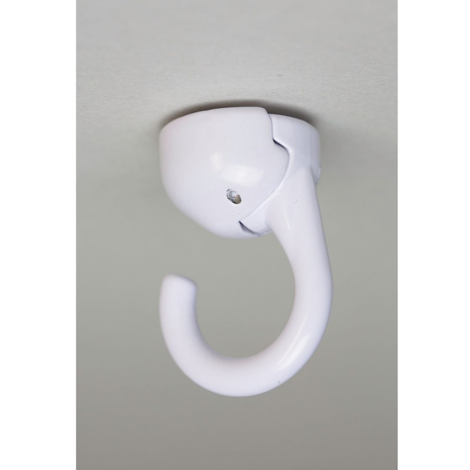 Hangman Indoor/Outdoor Elephant Hook - 30 lb (13.61 kg), 100 lb (45.36 kg) Capacity - 1in Height x 4in Width x 2in Length - for Drywall, Wood - White - Image 4
