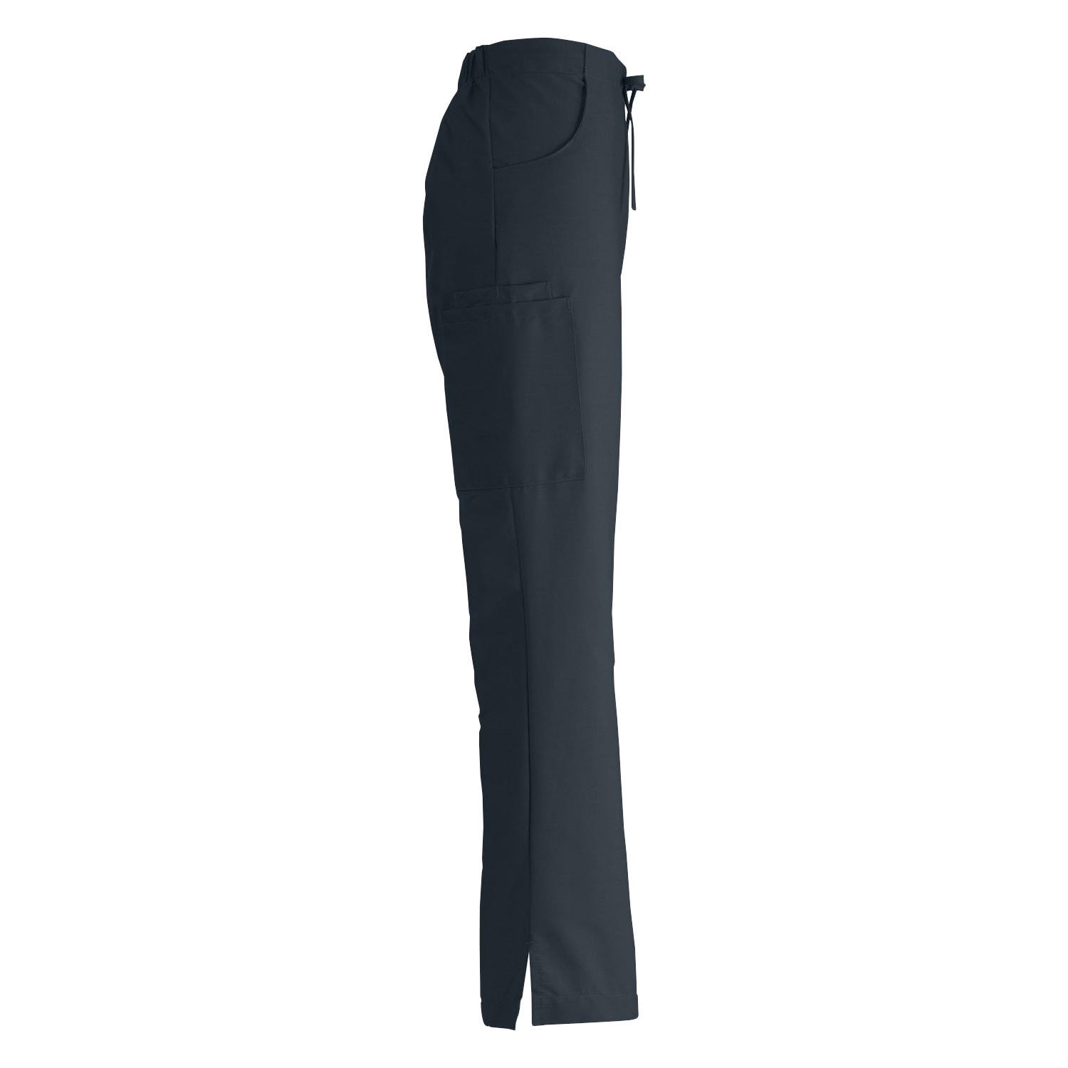 Medline ComfortEase Ladies Modern Fit Petite Cargo Scrub Pants, Medium, Black - Image 3