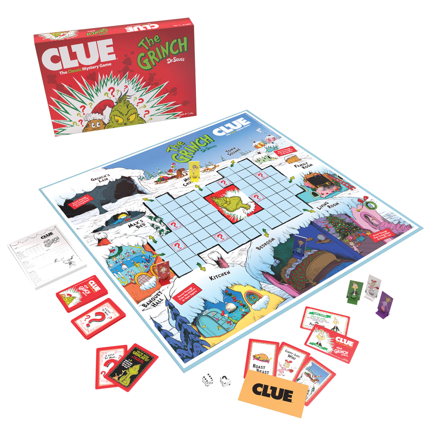 USAopoly Clue: The Grinch