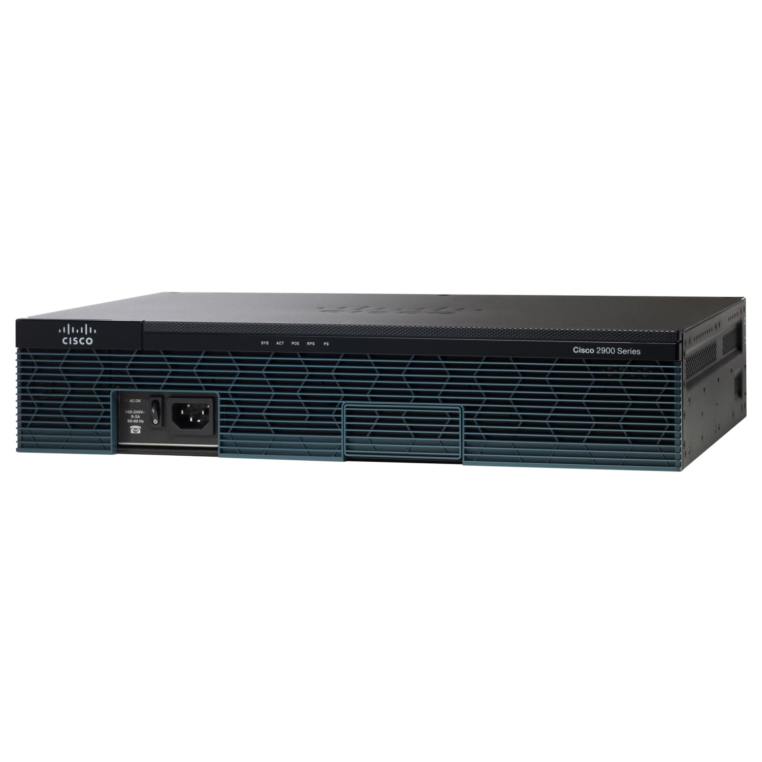 Cisco 2911 Integrated Service Router - Refurbished - 3 Ports - PoE Ports - Management Port - 10 - 512 MB - Gigabit Ethernet - 2U - Rack-mountable, Wall Mountable, Desktop - 90 Day - Image 3