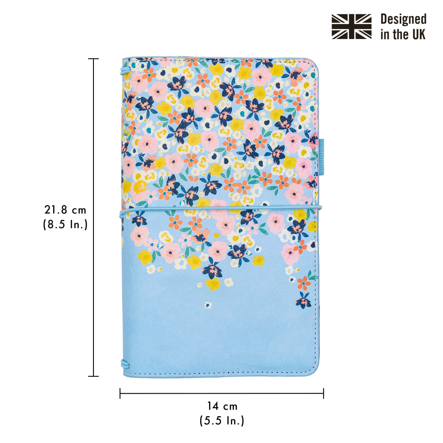 Pukka Pads Notebook Holder, 8-1/2in x 5-1/2in, Ditzy Floral - Image 5