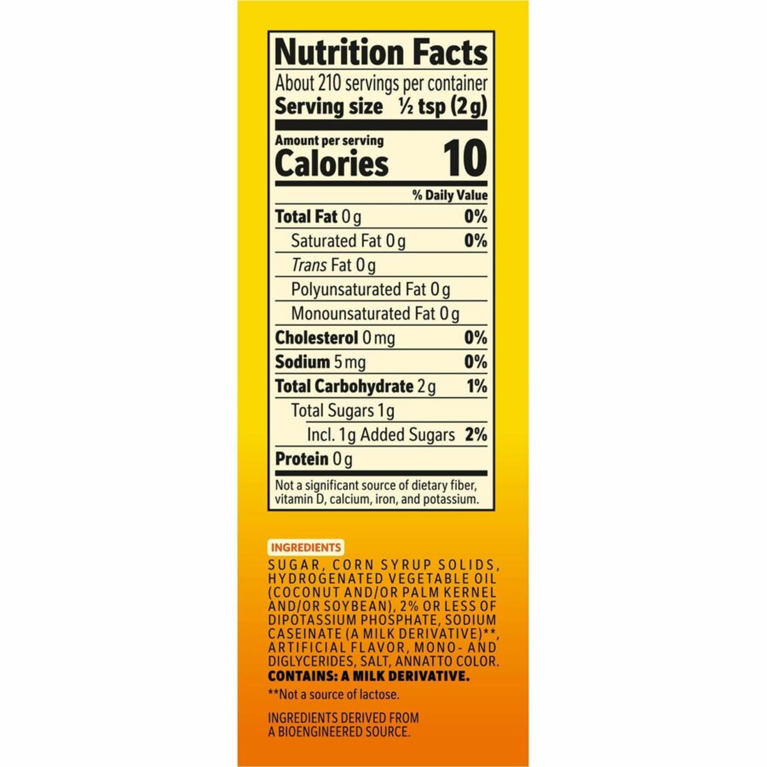 Coffee mate Hazelnut Powdered Coffee Creamer - Hazelnut Flavor - 0.94 lb (15 oz) - 1692 Serving - 12 / Carton - Image 3