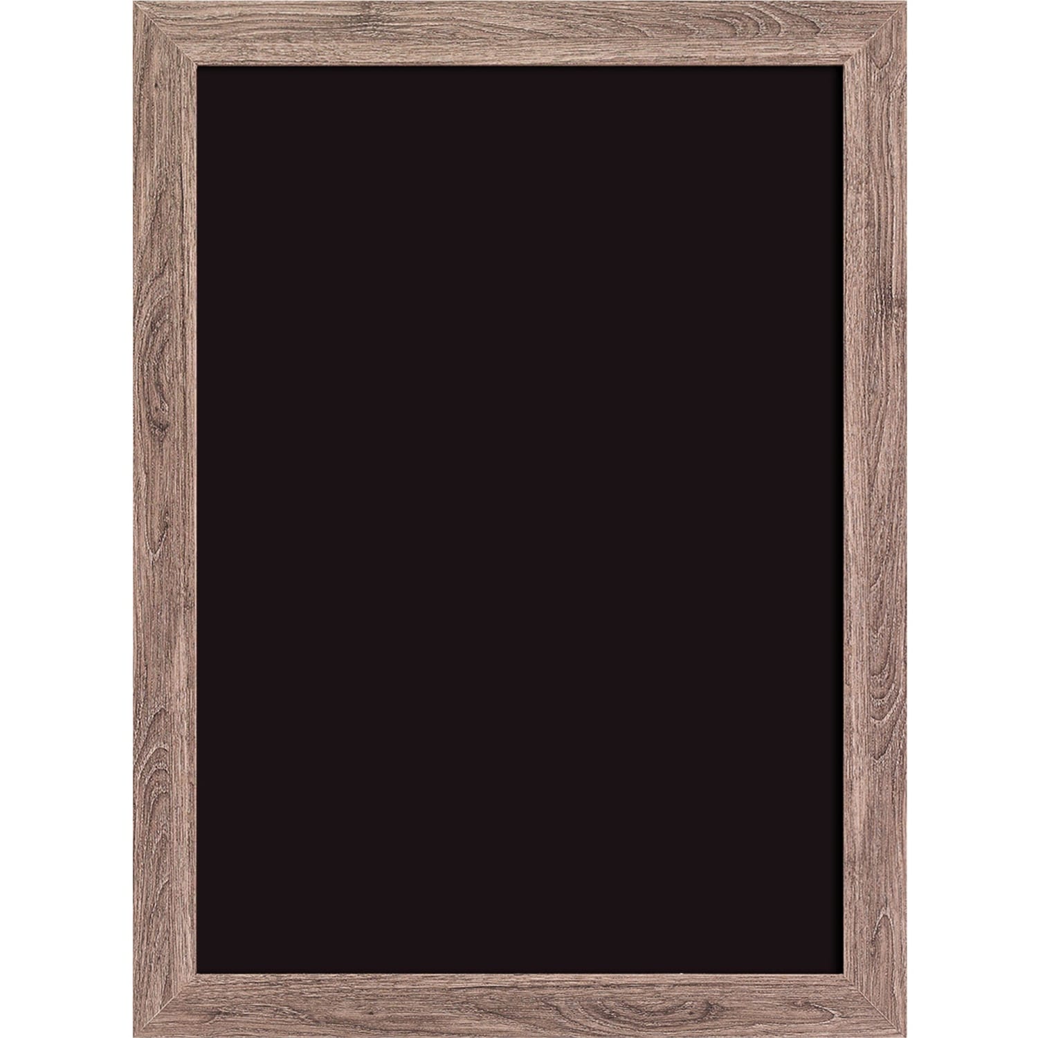 U Brands Magnetic Chalkboard, 23in X 17in, Brown Rustic Wood Frame - Image 4