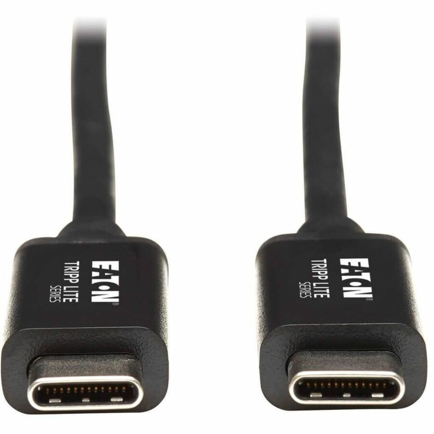Tripp Lite Thunderbolt 3 Cable 40 Gbps Active 5A 100W PD 4K USB C M/M 1M - First End: 1 x USB Type C Male Thunderbolt 3 - Second End: 1 x USB Type C Male Thunderbolt 3 - 5 GB/s - Supports up to 3840 x 2160 - Nickel Plated Connector - Black - Image 6