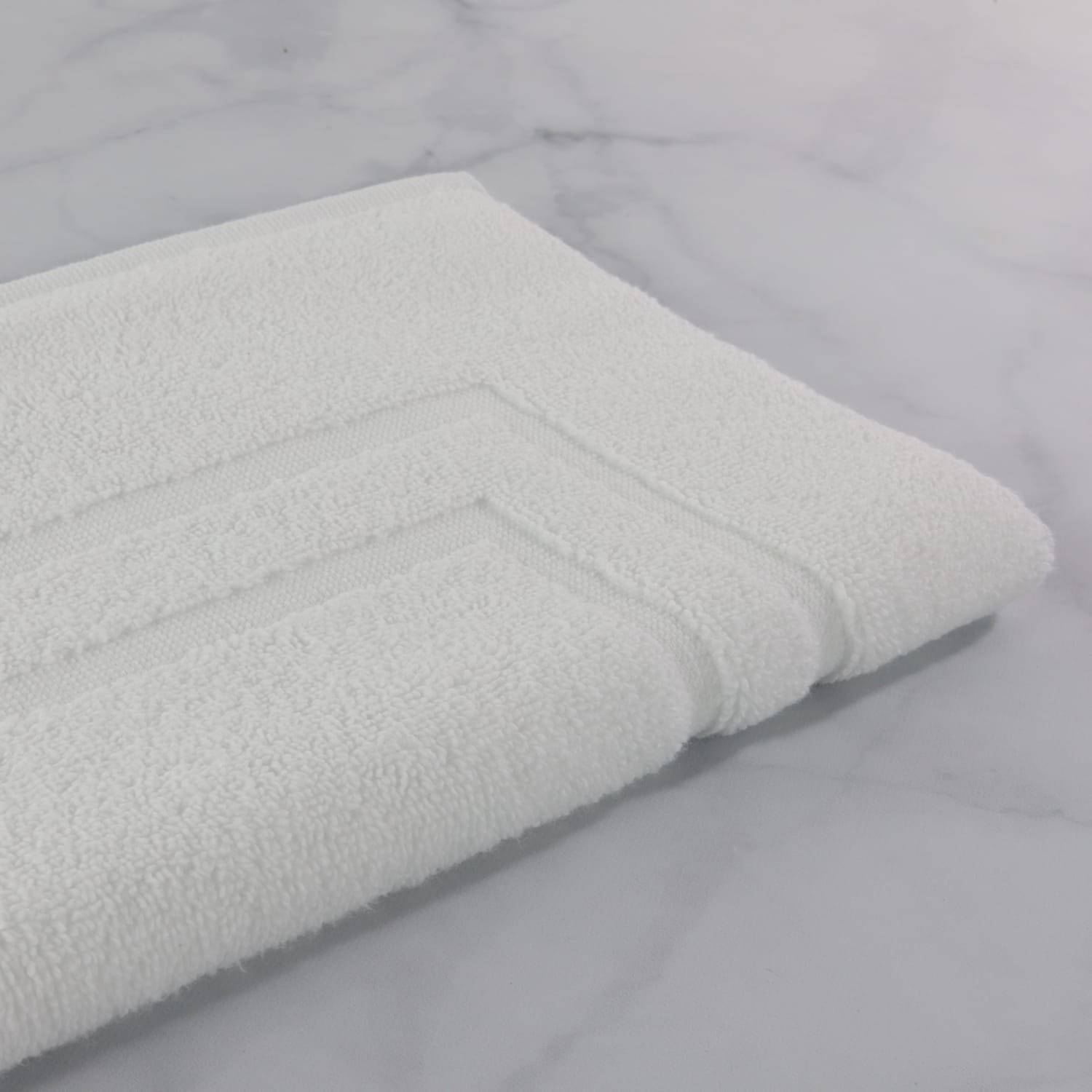 1888 Mills Crown Touch Bath Mats, 21in x 32in, White, Pack Of 60 Mats - Image 6