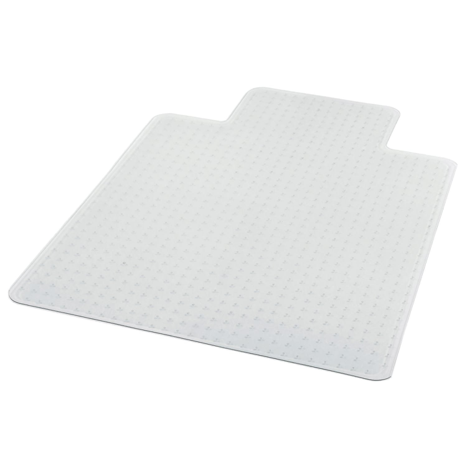 Deflecto Glass Clear Chair Mat, For Medium Pile Carpets, With Lip, 36in x 48in, Clear - Image 3