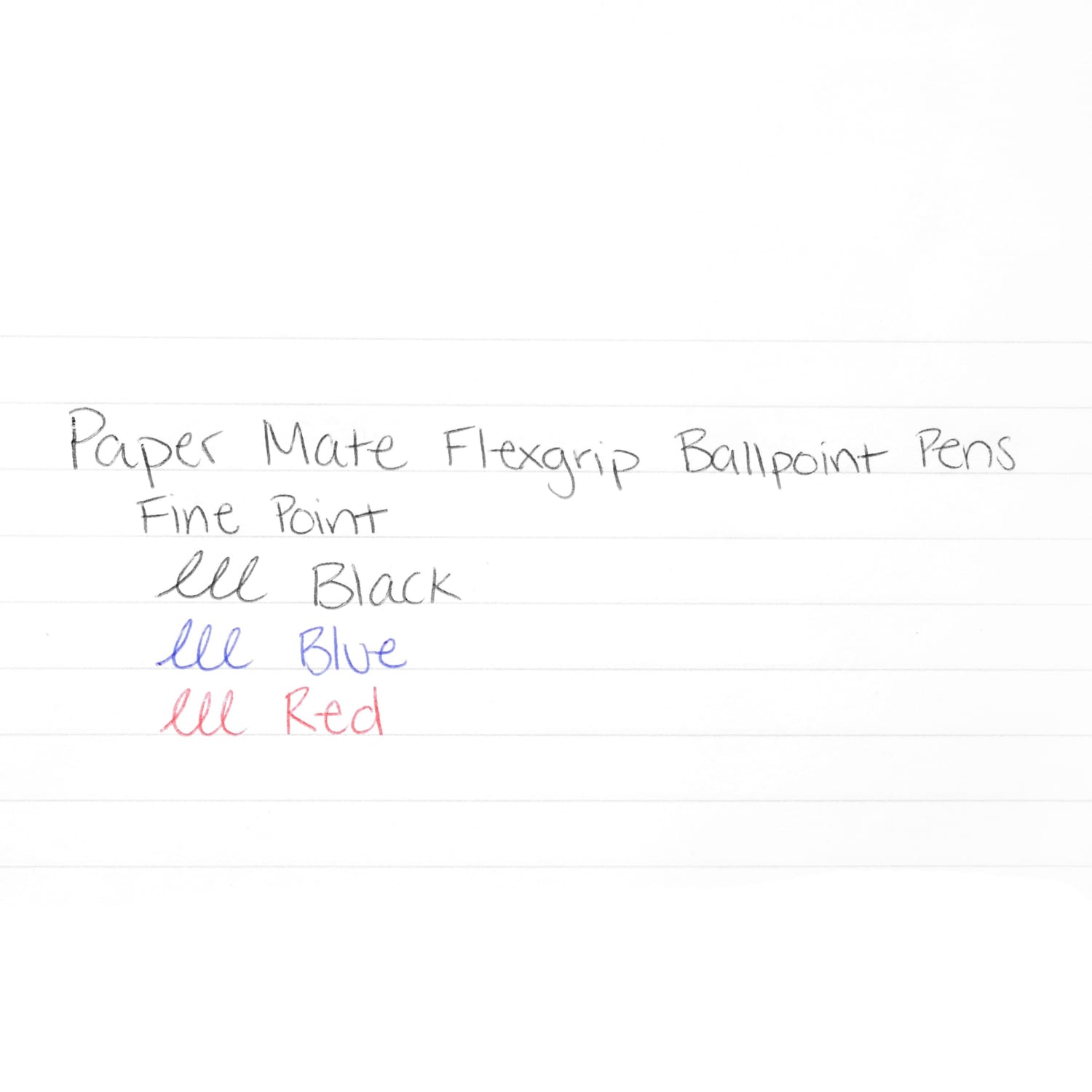 Paper Mate FlexGrip Elite Retractable Ballpoint Pens, Fine Point, 0.8 mm, Black Barrel, Black Ink, Pack Of 12 Pens - Image 5
