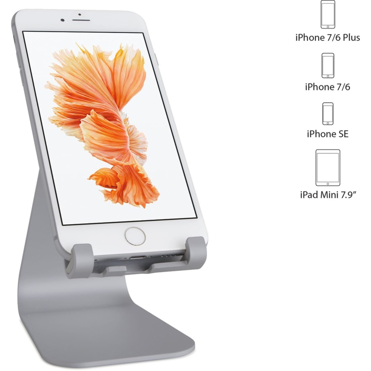 Rain Design mStand tabletpro Aluminum Stand For Up to 8in Tablets, Space Gray - Image 5