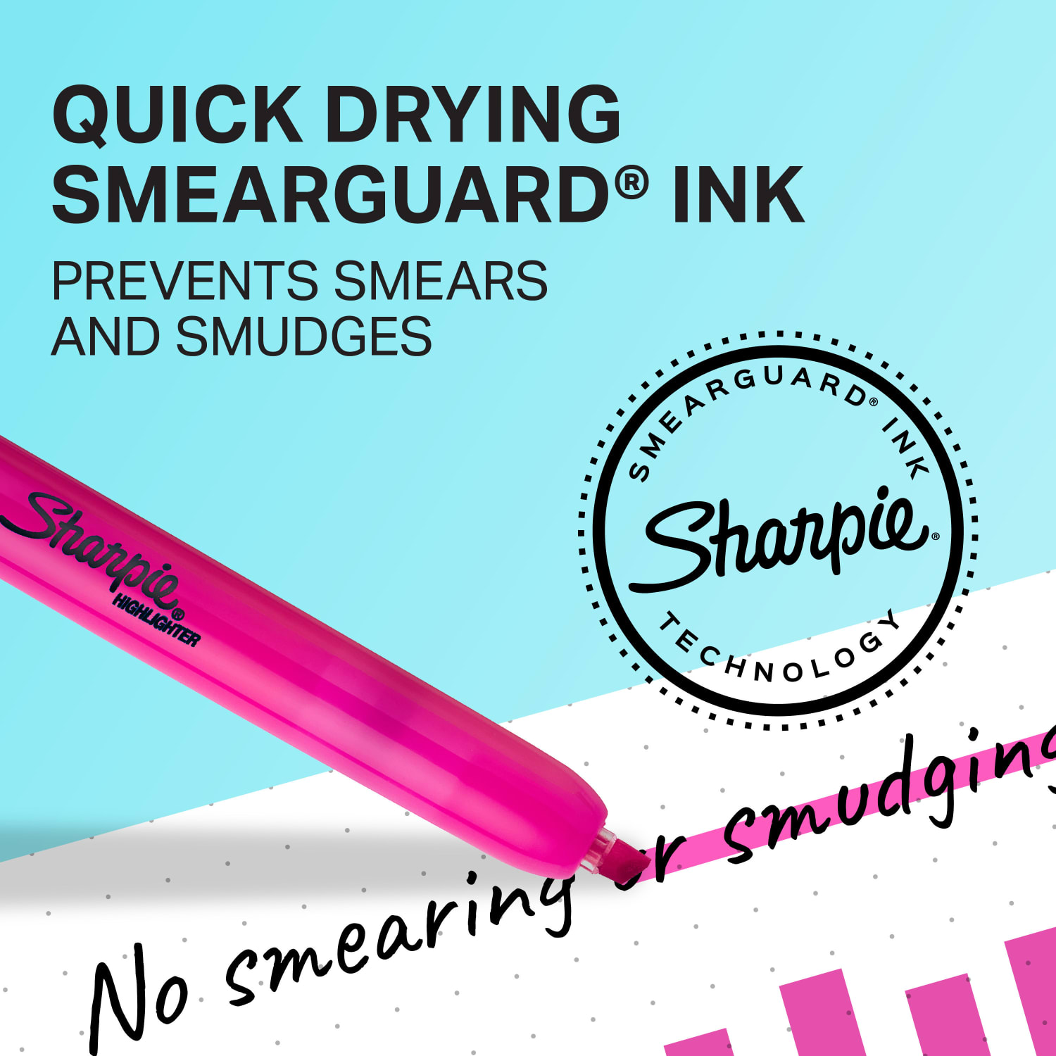 Sharpie Retractable Highlighters, Fluorescent Yellow, Pack Of 12 - Image 4