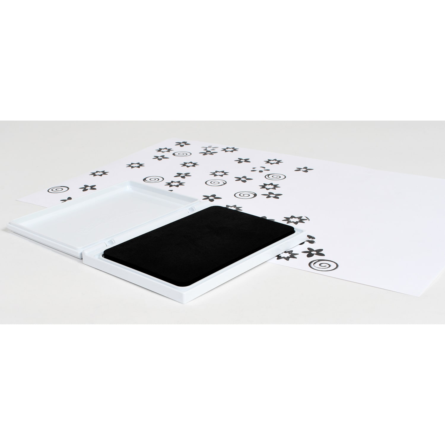 Ready 2 Learn Jumbo Washable Stamp Pads, 4-15/16in x 6-3/4in, Black, Pack Of 2 Pads - Image 6