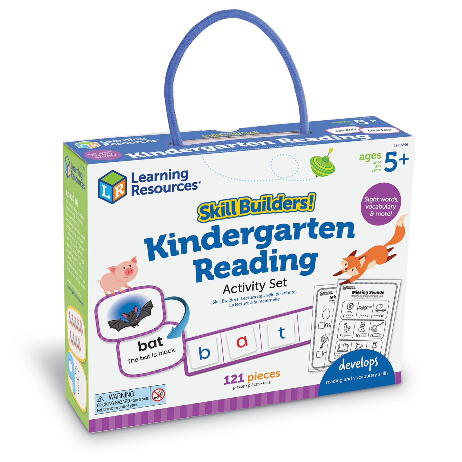 Learning Resources Skill Builders! Kindergarten Reading - Image 3