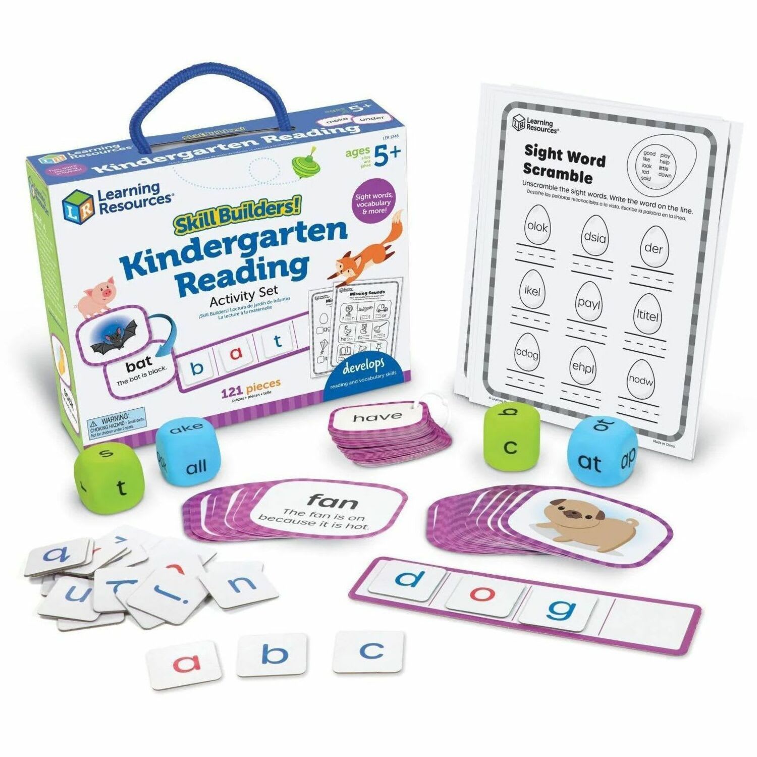 Learning Resources Skill Builders! Kindergarten Reading - Image 6