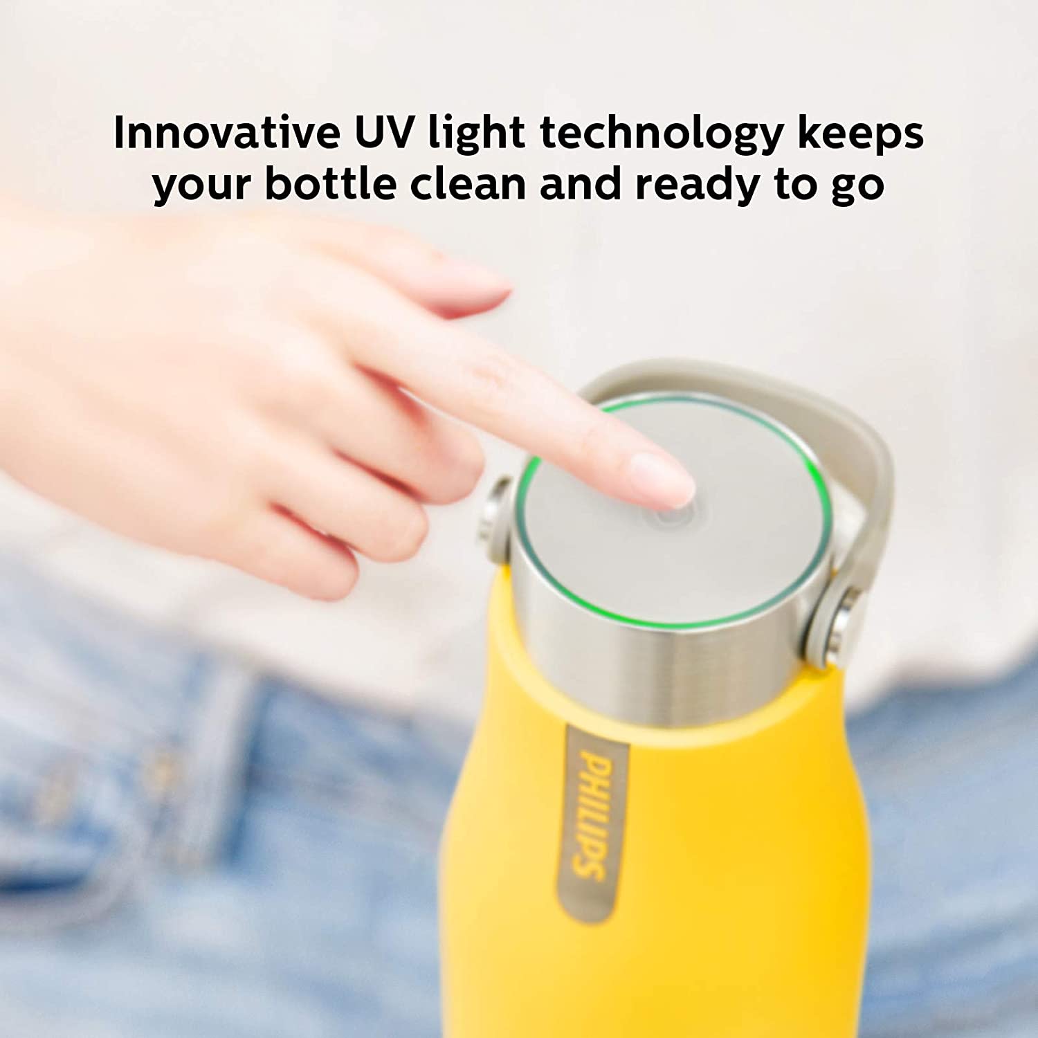 Philips UV Smart Bottle, 12 Oz, Yellow - Image 5