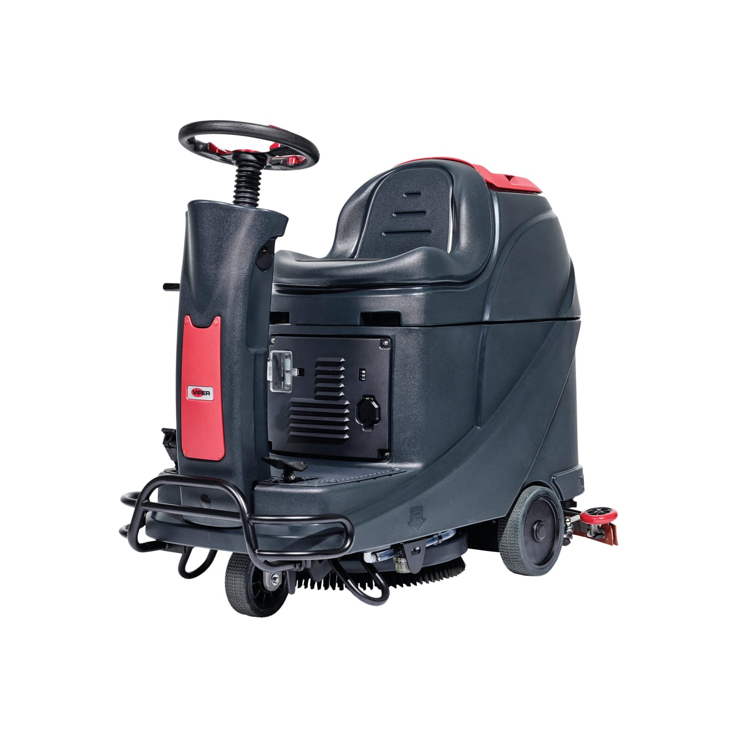 Nilfisk Viper AS530R 20in Disc Battery-Powered Mini Ride-On Floor Scrubber - Image 4