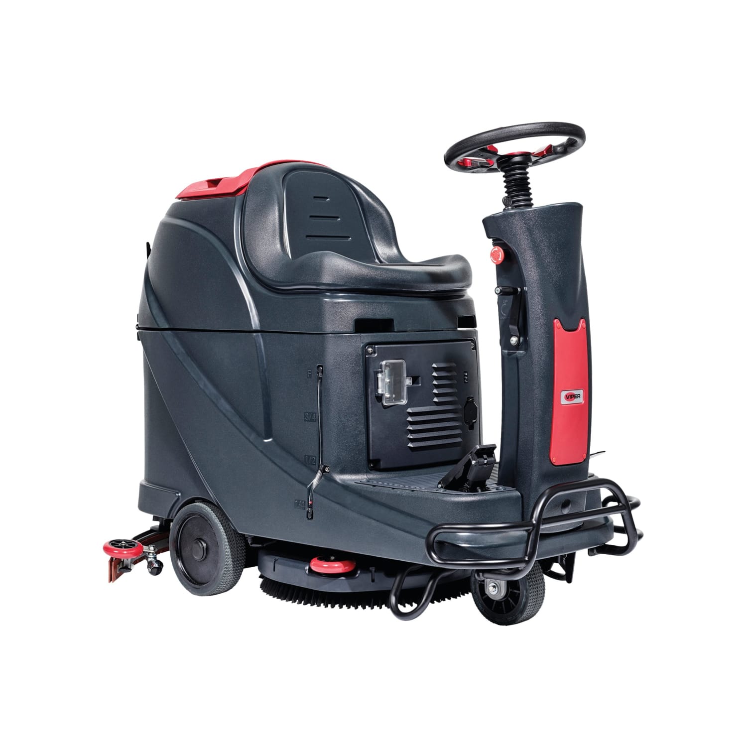 Nilfisk Viper AS530R 20in Disc Battery-Powered Mini Ride-On Floor Scrubber - Image 5