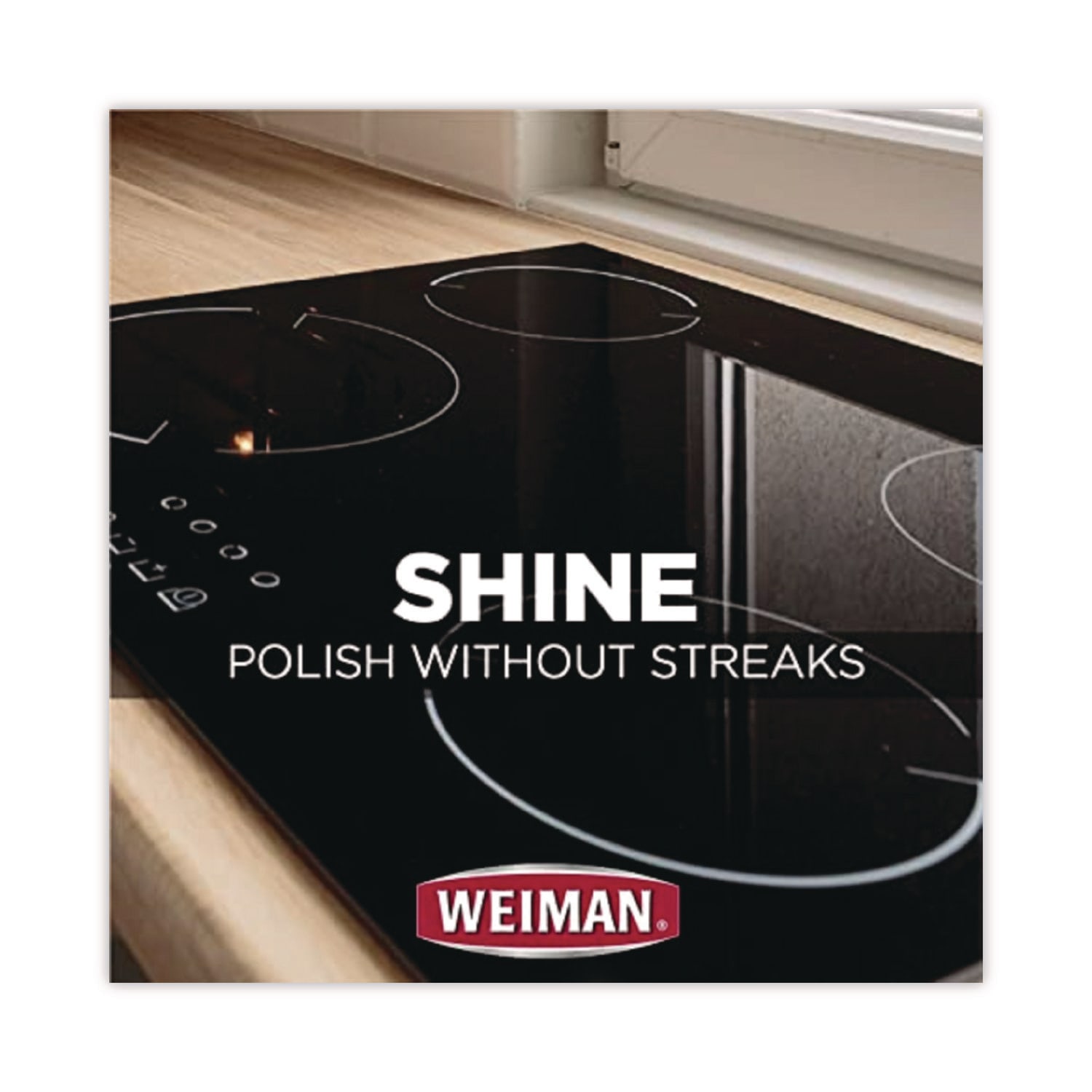 WEIMAN Glass Cook Top Cleaner and Polish, 20 oz, Squeeze Bottle, 6/CT - Image 5