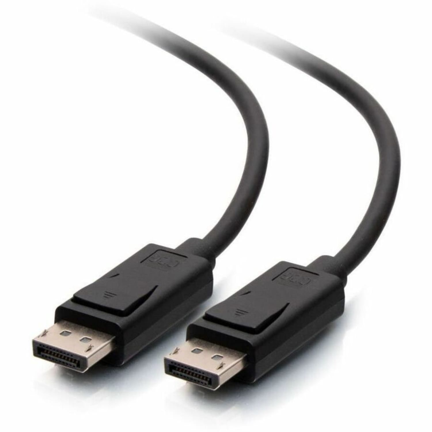 C2G 4K DisplayPort Cable With Latches, 6ft