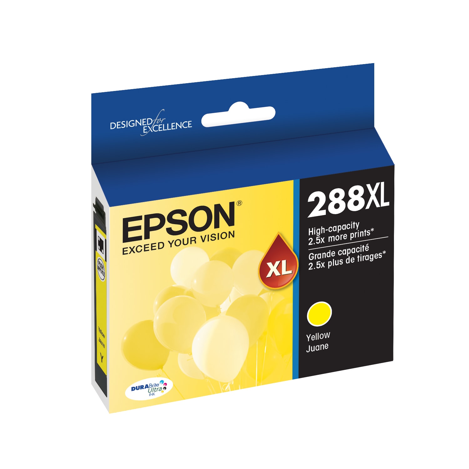 Epson DURABrite Ultra 288XL High Yield Inkjet Ink Cartridge - Yellow Pack - Inkjet - High Yield - Image 3