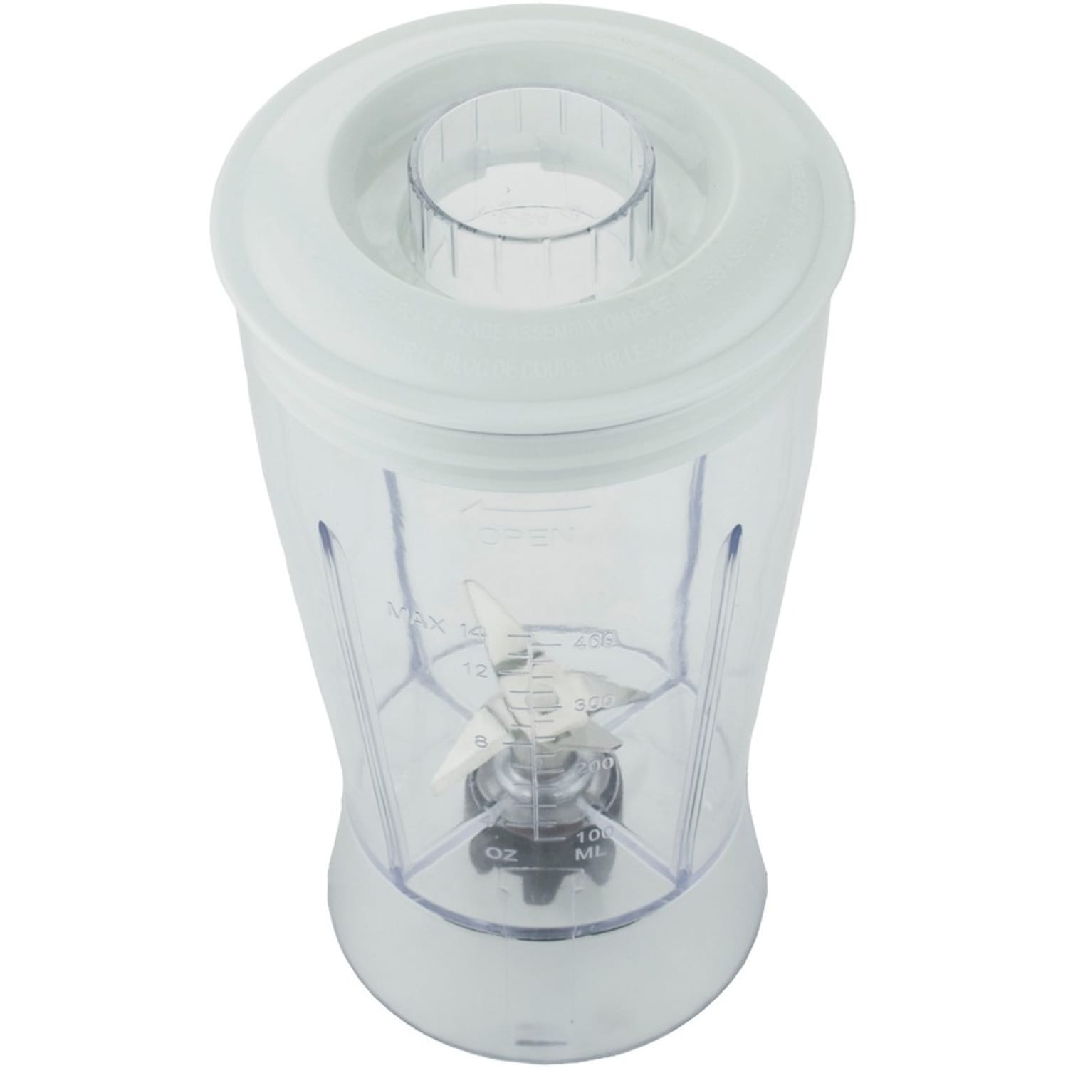 Brentwood JB-191BL 14oz Personal Blender, Blue - 180 W - 14 fl oz - Blue - Image 3
