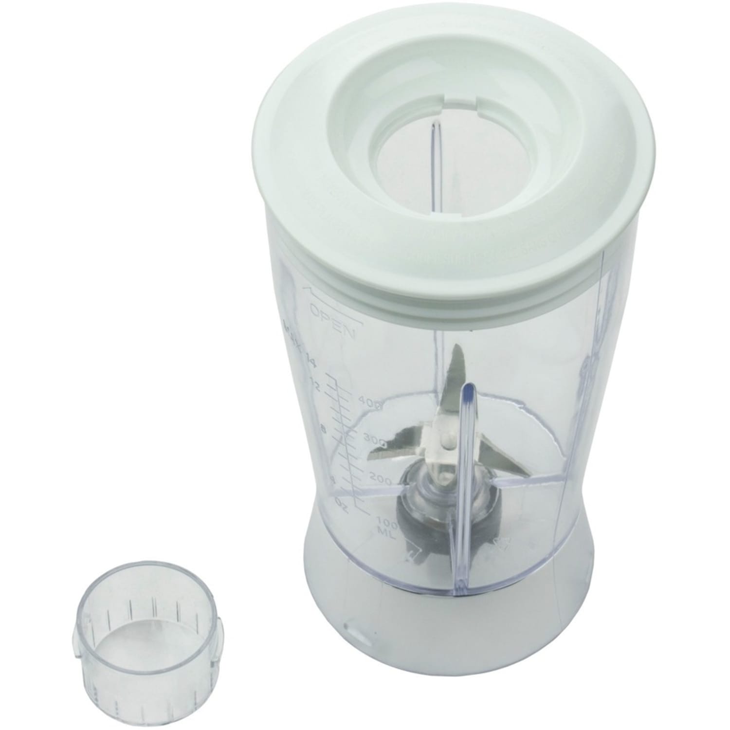 Brentwood JB-191BL 14oz Personal Blender, Blue - 180 W - 14 fl oz - Blue - Image 4