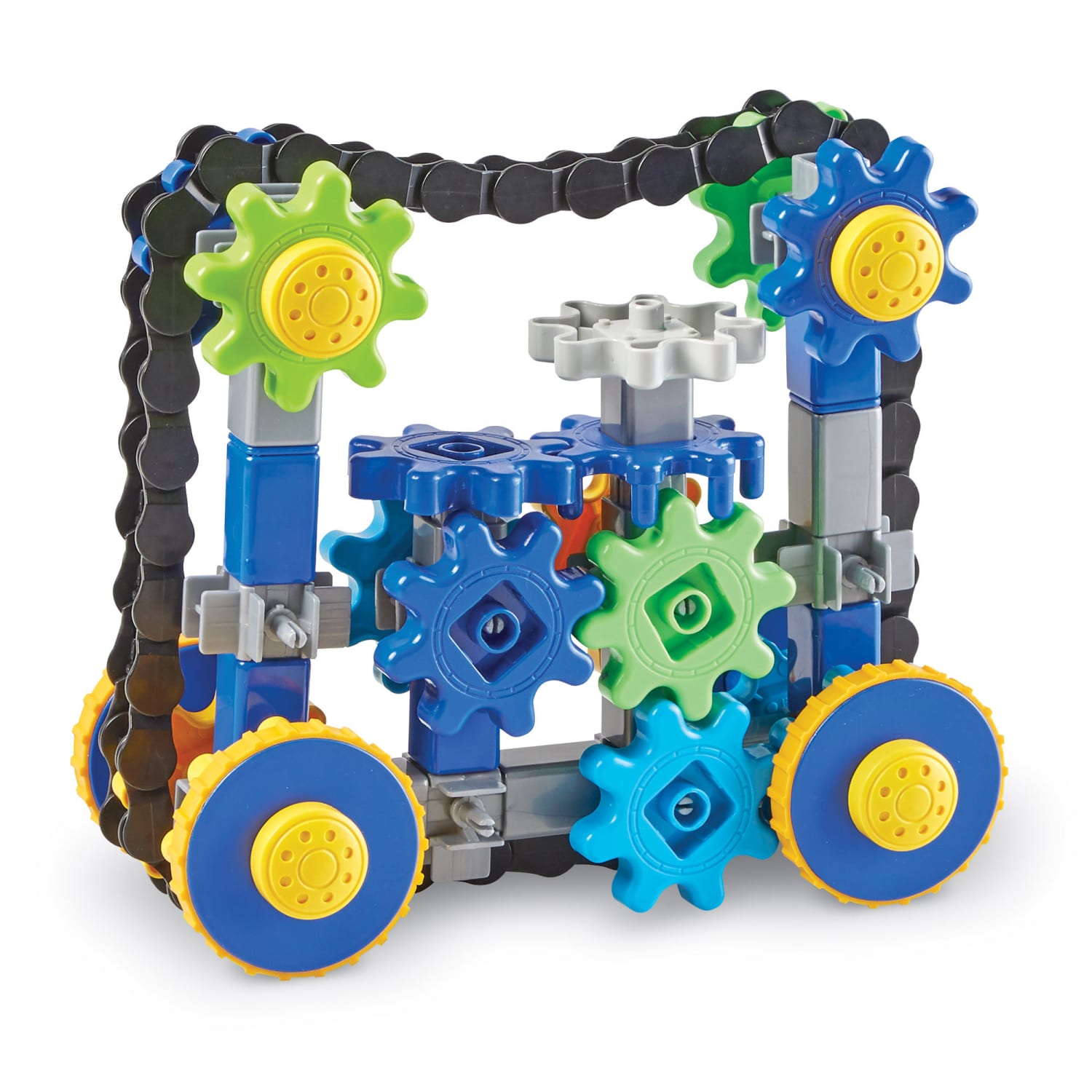 Learning Resources Gears! Gears! Gears! Treadmobiles Building Set, 108 Pieces - Image 3