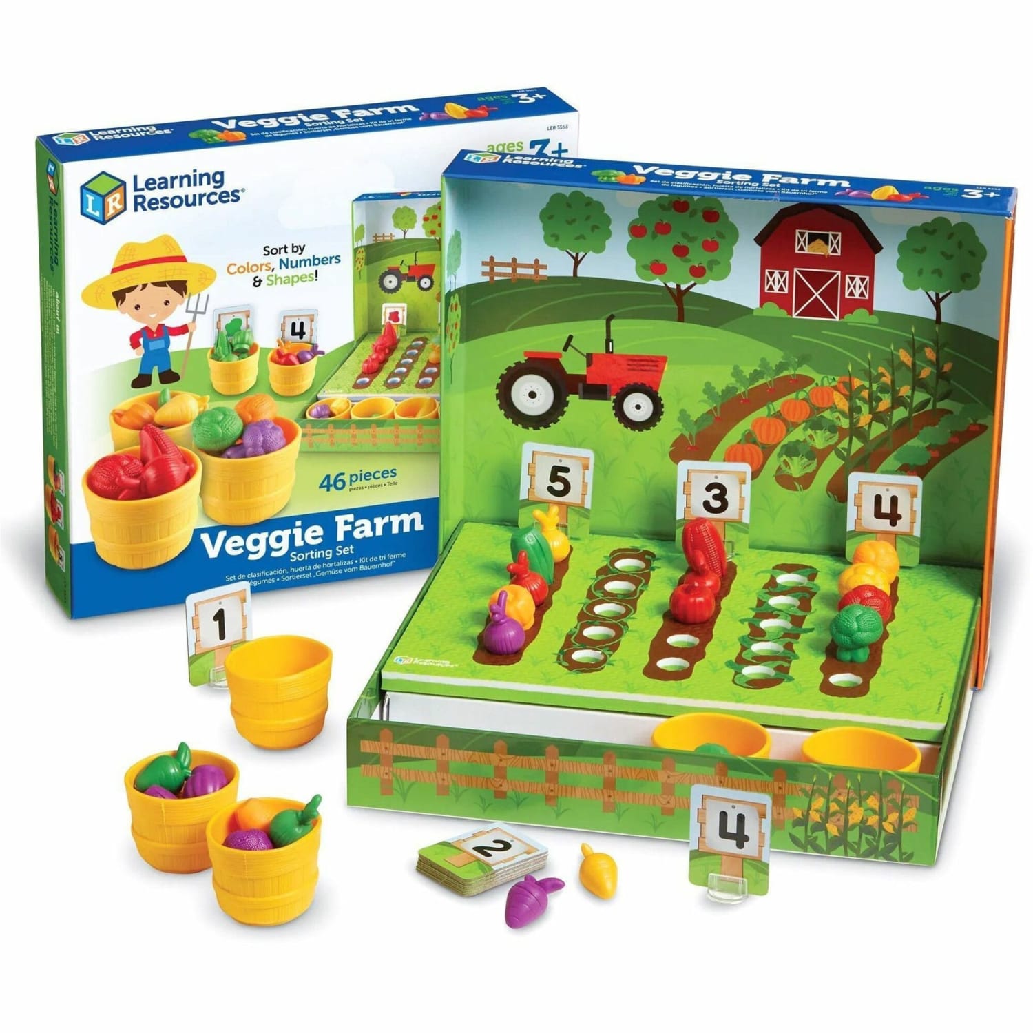 Learning Resources Veggie Farm Sorting Set - Image 6
