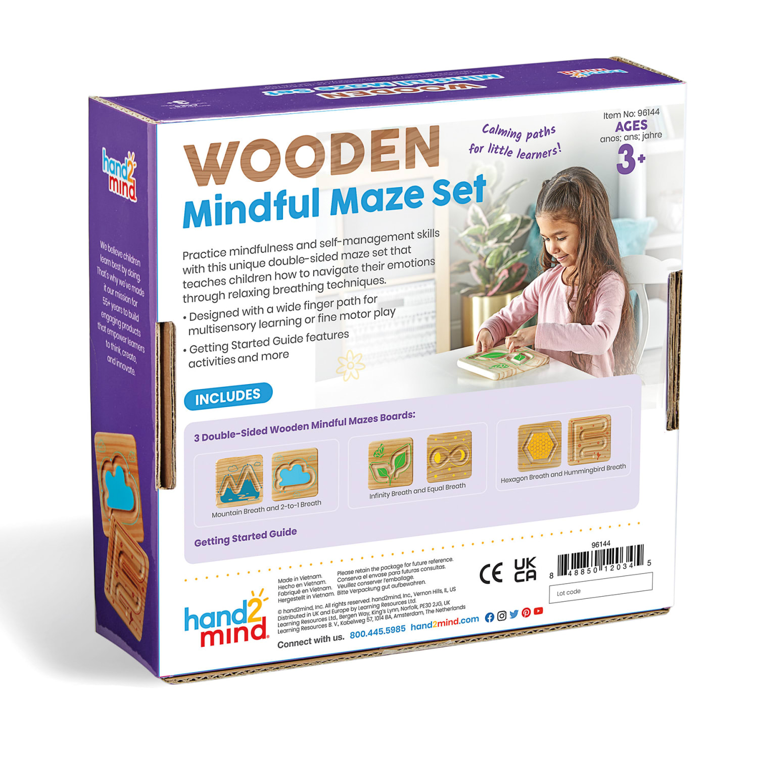 Hand2Mind Mindful Maze, Naturals Set - Image 6