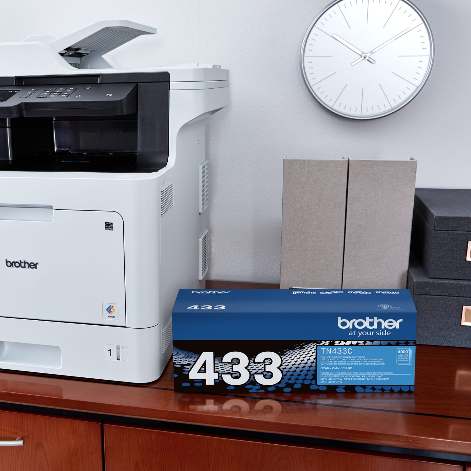 Brother TN-433 Cyan High Yield Toner Cartridge, TN-433C - Image 5