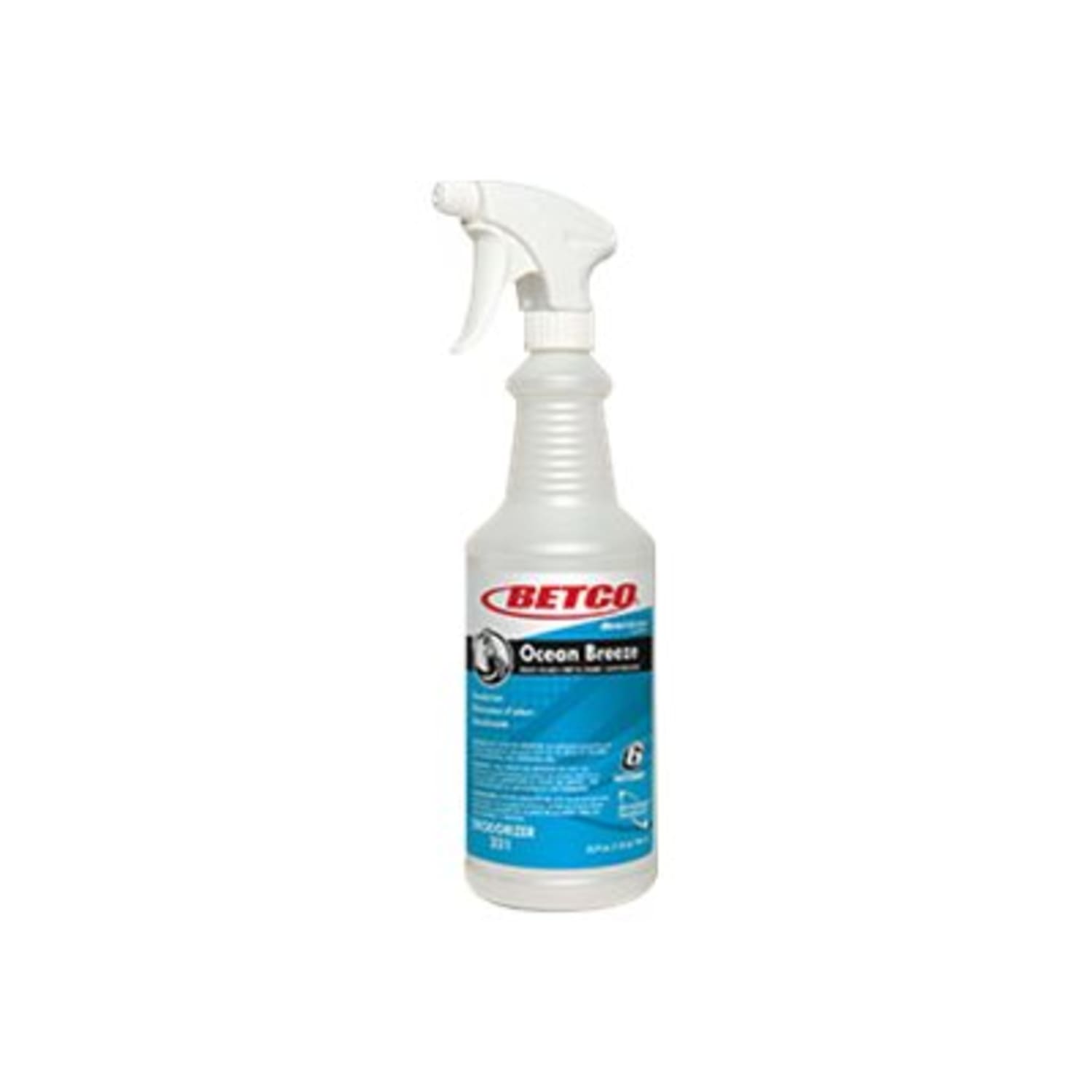 Betco Best Scent Ocean Breeze Spray Bottles, 32 Oz., Pearlized, Case Of 12 - Image 3