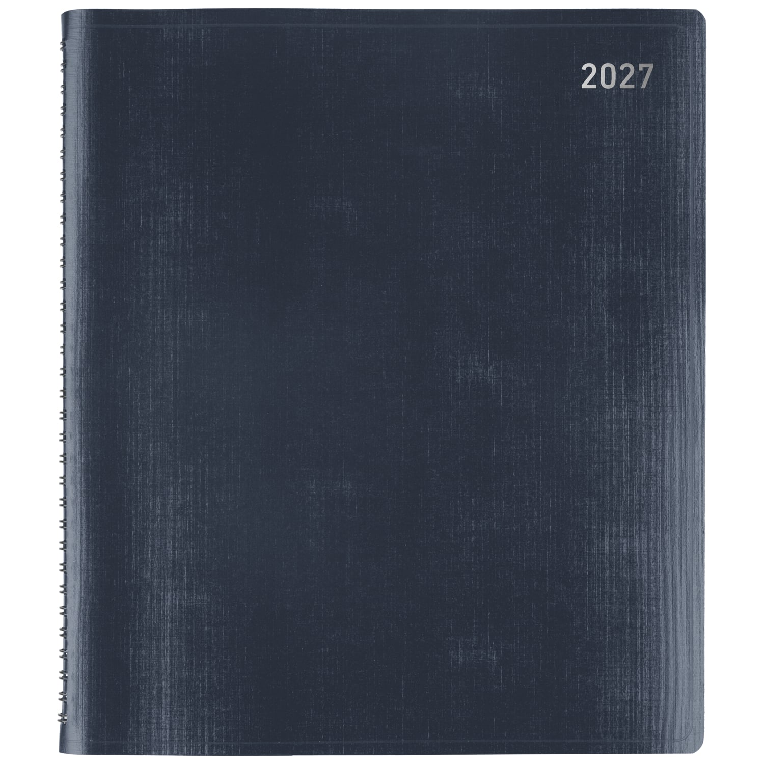 Office Depot Brand Monthly Planner, 9in x 11in, Navy, January 2027 to January 2028, OD71071727