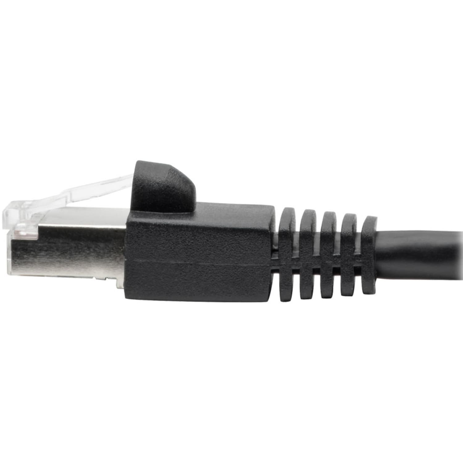 Tripp Lite Cat6a Snagless Shielded STP Patch Cable 10G, PoE, Black M/M 25ft - 1 x RJ-45 Male Network - 1 x RJ-45 Male Network - Shielding - Black - Image 6